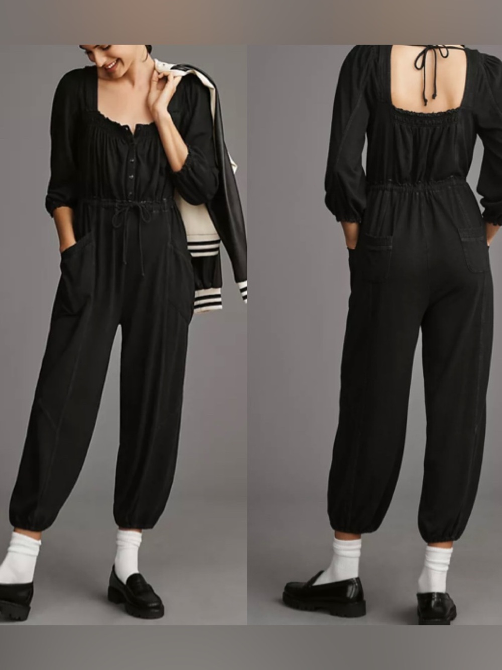 Anthropologie Daily Practice Jumpsuit S